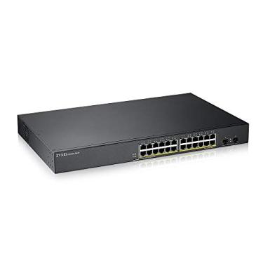 Imagem de ZYXEL Switch Gigabit Poe De 24 Portas Zyxel, Gerenciamento Inteligente, Poe+ A 170 W, 2 Sfp, Montagem Em Rack [Gs1900-24Hpv2]
