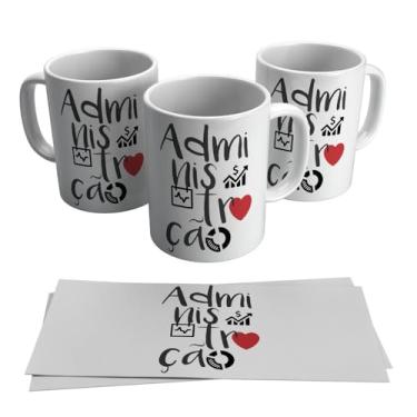 Imagem de Caneca Ceramica Administração Profissão Curso Formatura