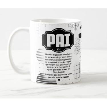 Imagem de Caneca Significado de Pai Branca 325 ml - Presente Pais