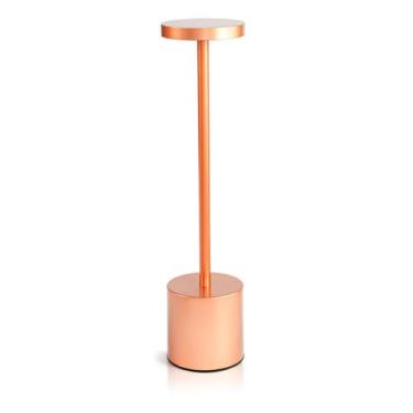 Imagem de Luminária de Mesa Candeeiro Led Rose Sem Fio Tutto Home Recarregável