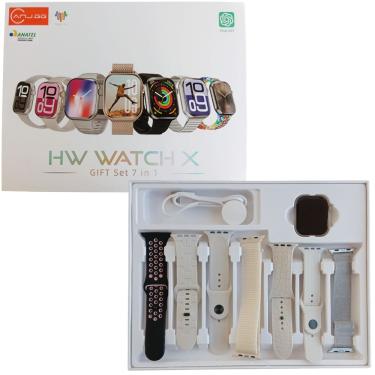Imagem de Smartwatch Hw Watch X 46mm Chat Gpt Chamadas NFC 7 Pulserias