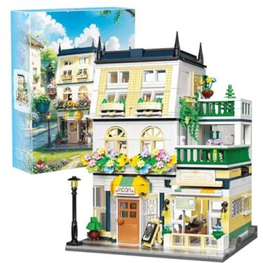 Imagem de Blocos de Montar Construção City Garden Hotel - Modelos de Casas, Blocos para Adultos e Adolescentes