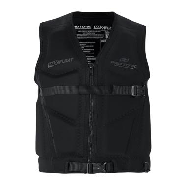 Imagem de COLETE SALVA-VIDAS PRO TORK MAX FLOAT DE 55-110 KG PRETO TAM. G