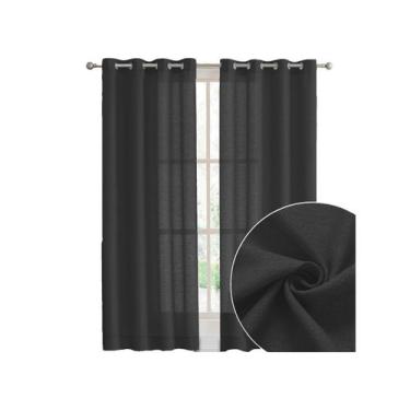 Imagem de Cortina Sala Quarto Cozinha para varão simples 3,00 x 2,30m - Armazem 