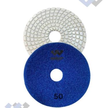 Imagem de Disco De Lixa Diamantada Polimento Marmore Granito Porcelanato 100mm -