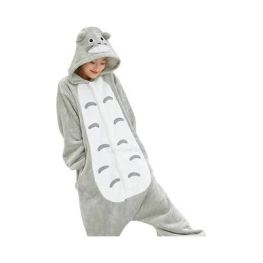 Imagem de Macacão Unissex Totoro, Pijamas De Animal De Desenho Animado, Fantasia