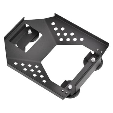 Imagem de MotiveTech Suporte de teto preto para barco de viagem, internet, resistente, alto desempenho, estável, suporte de carro e kit de montagem de carro para antenas, Preto