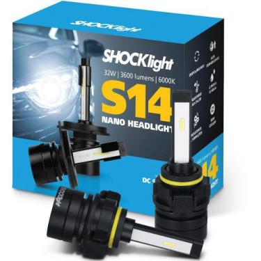 Imagem de Lâmpada Super Led Mini Shocklight 32w S14 Nano H16 6000k