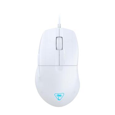 Imagem de Turtle Beach Pure SEL - Mouse ergonômico para jogos RGB ultraleve, sensor óptico de 8K DPI, interruptores mecânicos, sistema de pretensão, deslizamentos de PTFE puro, iluminação RGB - branco