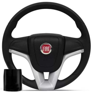 Imagem de Volante Esportivo Fiat Palio Uno Fire Novo até 2013 Marea 97-08 Bravo 