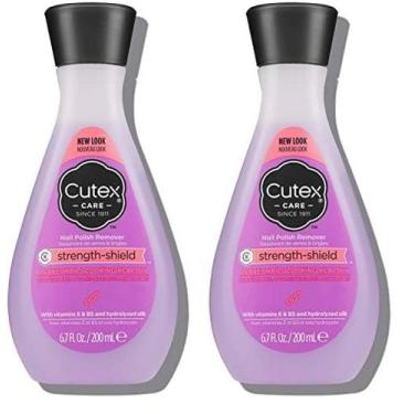 Imagem de Removedor de esmalte Cutex Strength Shield 200 mL (pacote com 2)