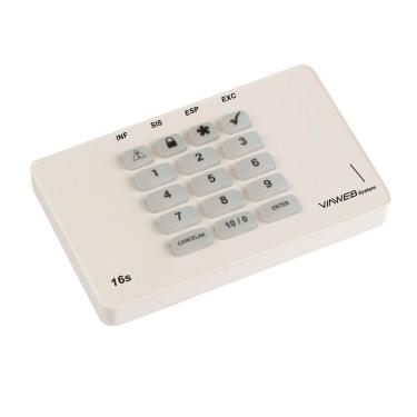 Imagem de Teclado Viaweb 16 Zonas 3.02.00.0026