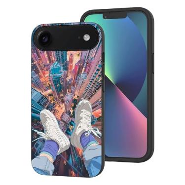 Imagem de HUIYUEKUAI Compatível com iPhone Air, capa protetora à prova de choque estilo anime estética para mulheres e meninas