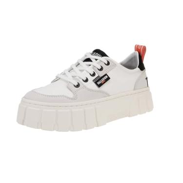 Imagem de PALLADIUM - Pallatower LO Star - 98574116M - Color: White - Size: 9