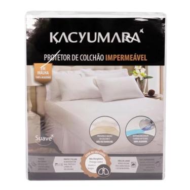 Imagem de Protetor De Colchão Impermeável Malha Solteiro - Branco