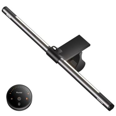 Imagem de Quntis Barra de luz para monitor de computador com controle remoto, com função de luz d...