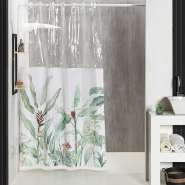 Imagem de Cortina de PVC para Box Banheiro - Kit Completo c/Ilhos e (SORRENTO)