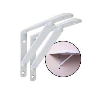 Imagem de Kit 2 Suporte Mão Francesa Para Sustentar Prateleira 20Cm