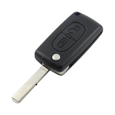 Imagem de Capa De Chave Em Branco Para Peugeot 107 207 307 308 407 607 807 Com 2
