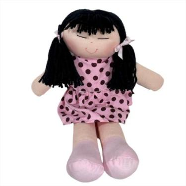 Imagem de Boneca De Pano Bebê Artesanal Nome 30cm - Monzillo Baby & Kids, MAYA