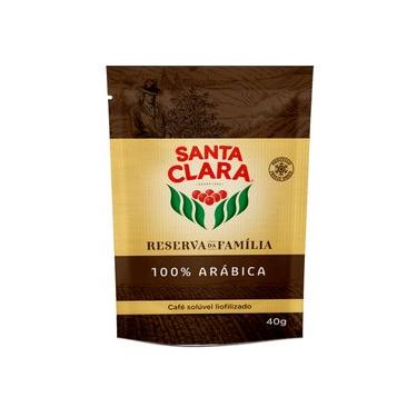Imagem de Café Solúvel  Santa Clara Reserva da Família Refil 40g