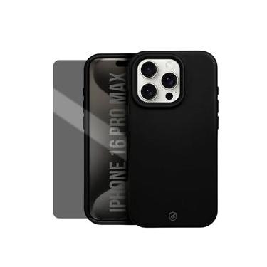 Imagem de Kit Capa Silicon Premium e Película Hydrogel Privacidade para iPhone 16 Pro Max - Gshield
