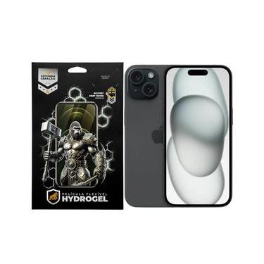 Imagem de Kit Película Frontal + Traseira para iPhone 15 - Proteção Completa - Gshield