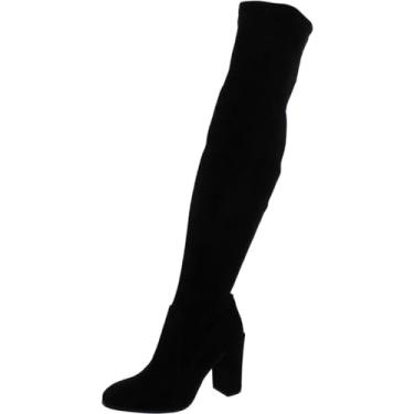 Imagem de Kenneth Cole New York Justin Botas femininas acima do joelho, Preto, 8.5