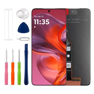 Imagem de Tela LCD IPS compatível com Motorola Moto G15/E15/G05/G15 Power XT2521, XT2523 Display LCD Touchscreen Digitalizador Assembléia 6,7 polegadas com kit de ferramentas de reparo