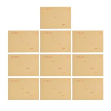 Imagem de ZJchao Envelopes de Papel Kraft Engrossados, Grande Capacidade, Estilo Vintage, Convite, Carta, Envelopes para Escritório, Embrulho de Presente, 10 Unidades, Tamanho 7