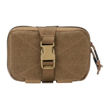 Imagem de EXCELLENT ELITE SPANKER Tactical Molle Rip Away Ifak Pouch Utility First Aid Pouch Medical EMT Bag (marrom coiote)