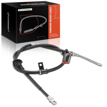 Imagem de A-Premium Conjunto de cabo de freio de estacionamento do lado do passageiro traseiro compatível com modelos Hyundai: Accent 1995-2002