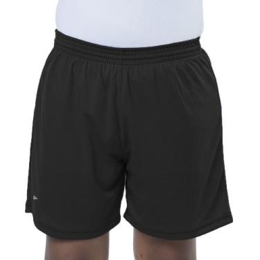 Imagem de Short Para Futebol Com Sunga Esporte Elite, Preto, 14