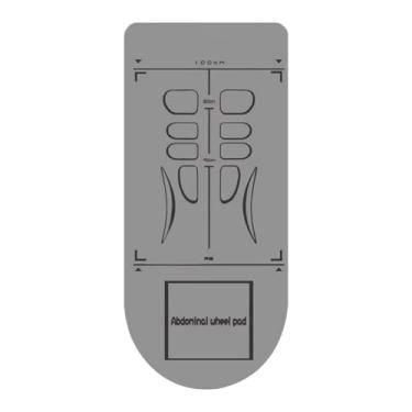 Imagem de Esteira Para Roda Abdominal,Esteira Espessa Antiderrapante Reutilizável com Isolamento Acústico | Tapete de Equipamento para Ginástica em Casa,Para Yoga Pilates Treinos Alongamento e Fitness