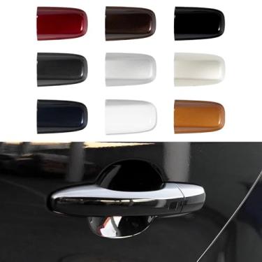 Imagem de CZShiYue Tampa da maçaneta da porta externa esquerda do carro para Volvo XC60 2015-2017/S60 S60L 2014-2019 / V60 2011-2017/ V40 (cinza, lado esquerdo do motorista)