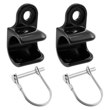 Imagem de Engate de reboque de bicicleta, acoplamento de reboque de bicicleta preto, acessório de reboque de bicicleta com fivela de segurança, montagem fácil e rápida para crianças, animais de estimação, carga