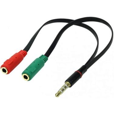 Imagem de Cabo Y P2 Macho X 2 P2 Femea 30Cm P2mp2f - Vinik