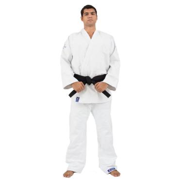 Imagem de Kimono Torah Judo Trançado Plus Adulto Azul - A4-Unissex