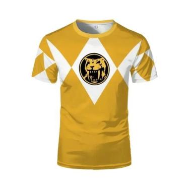 Imagem de Camiseta Unissex Estampada Em 3D Com Animação, Casual, Oversized, Mang