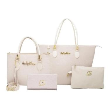 Imagem de Bolsa Feminina Gaby Show Kit 4 Bolsa Bolsa Faculdade