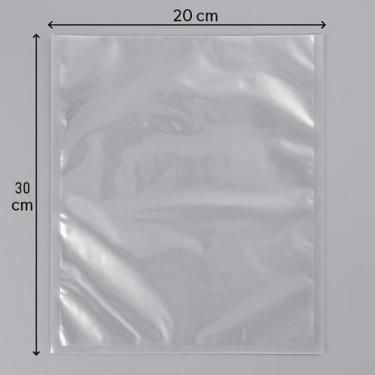 Imagem de Saco a vacuo transp 20x30x0,12 1000un - DISTRIVAC