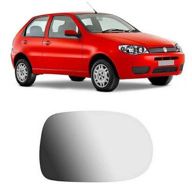 Imagem de Lente Retrovisor C/Base Palio Economy 2009/2012 Ld Metagal