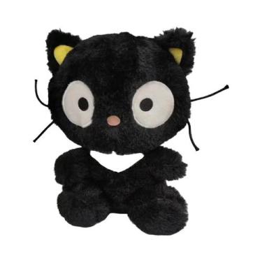Imagem de Brinquedo De Pelúcia Chococat Preto, Gato De Chocolate Em Desenho Anim