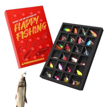 Imagem de Calendário de Natal de 2025, acessórios para peixes, calendários de Natal de equipamentos de | para festa de aniversário de ação de graças, casais, riachos rasos