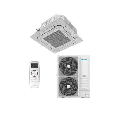 Imagem de Ar Condicionado Split Cassete 4 Vias Inverter Hisense 60000 BTUs Frio AUW-60T6RNC - 380V