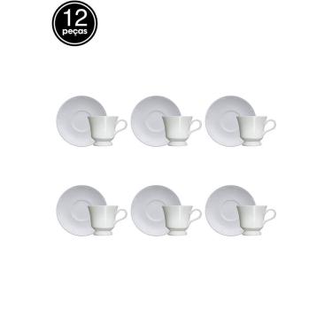 Imagem de Conjunto 12 Peças Xicara com Pires Germer Cottage 