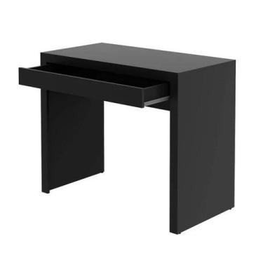 Imagem de Mesa Escritório Com Gaveta Home Office Tecno Mobili ME4107 MDP Preta