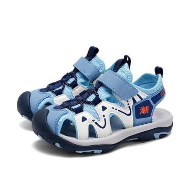 Imagem de Sandálias De Praia Para Meninos, Calçados Respiráveis Para Crianças, S