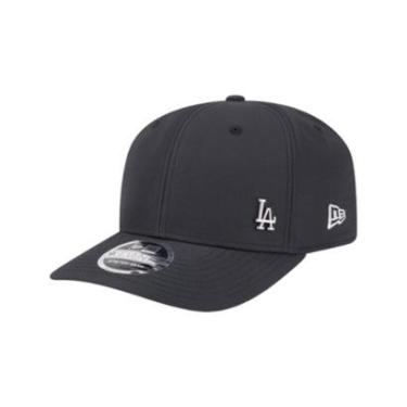 Imagem de Boné New Era 970 Flawless Prolite Los Angeles Dodgers Preto-Masculino