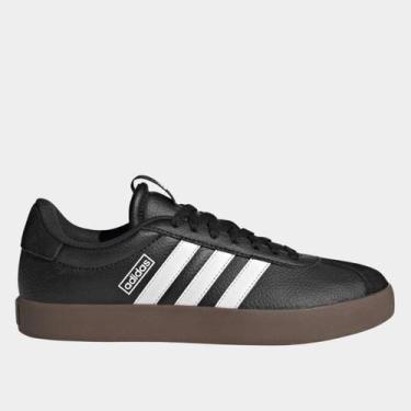 Imagem de Tênis Adidas VL Court 3.0 Feminino, Preto, 38